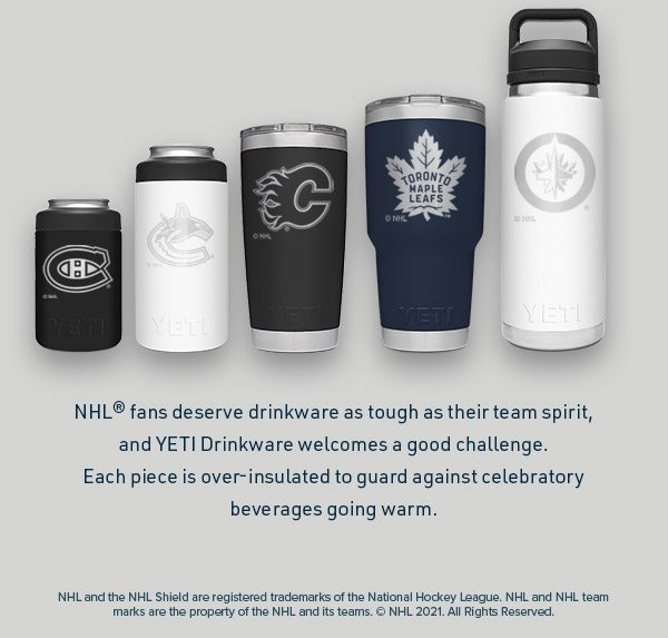 yeti nhl drinkware