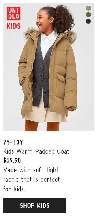 PDP5 - KIDS WARM PADDED COAT