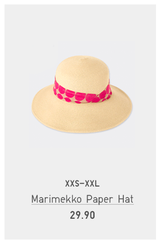 PDP8 - WOMEN MARIMEKKO PAPER HAT