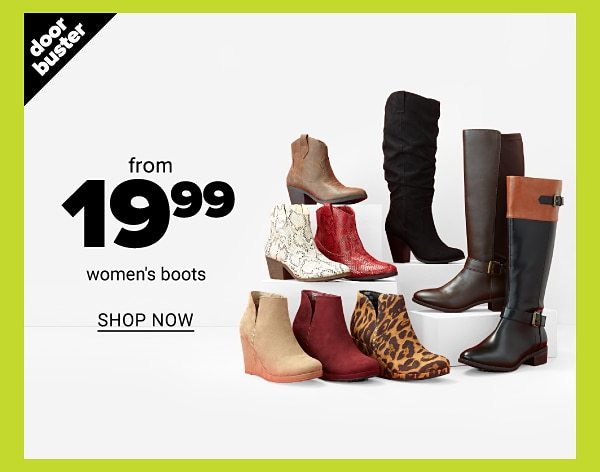 Women's Boots from 19.99 - Shop Now