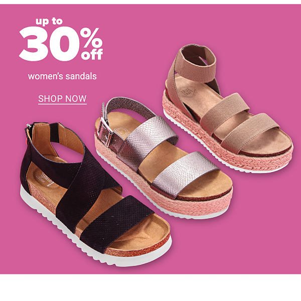 up to 30% off Sandals - Shop Now