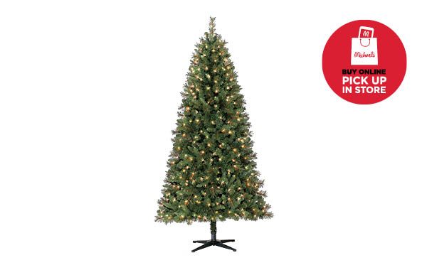 7 ft. Pre-Lit Willow Pine Tree