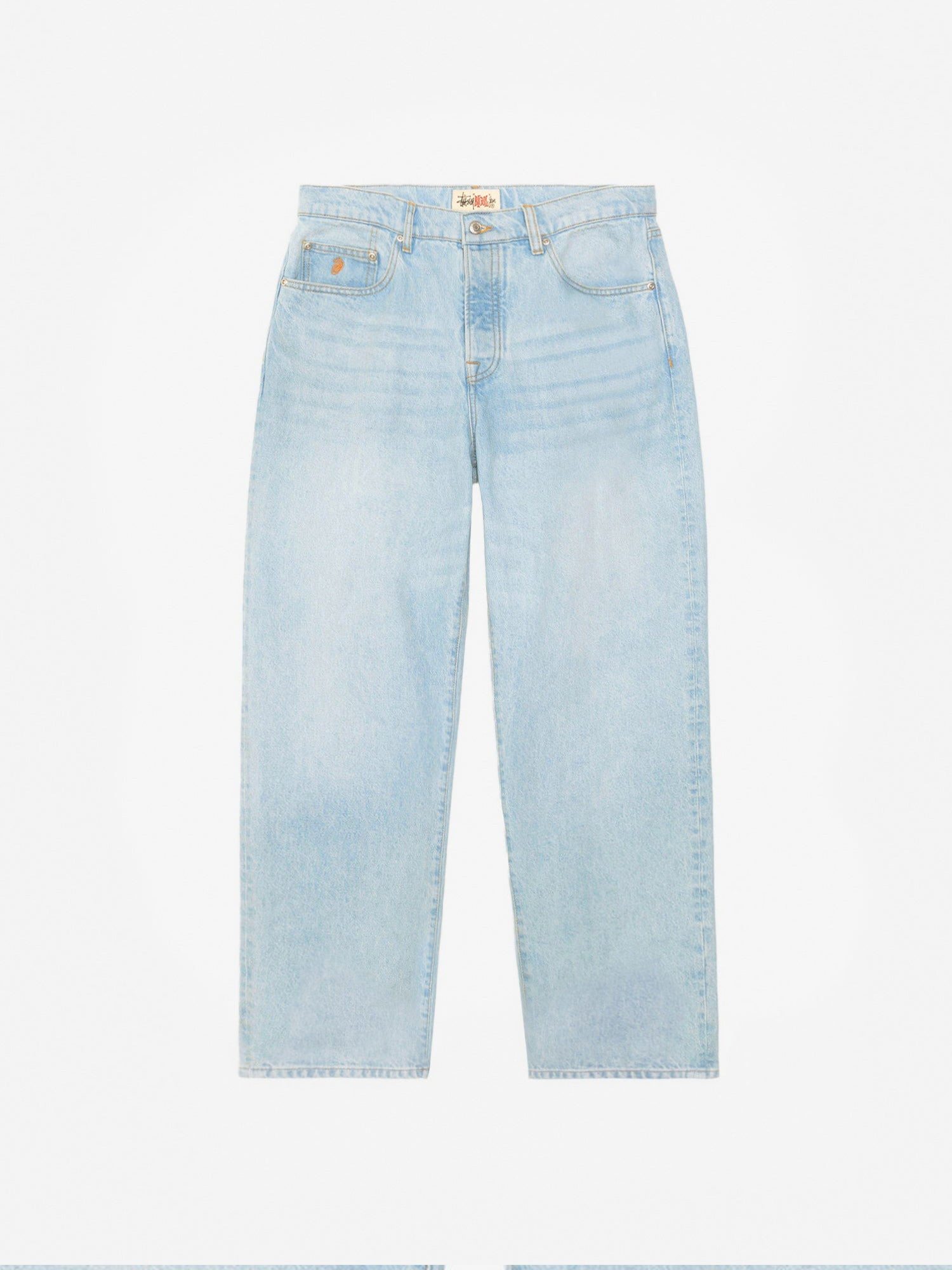 Image of Stussy Big Ol Jean Denim - Light Wash