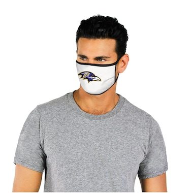 Baltimore Ravens Fanatics Branded Adult Cloth Face Covering - MADE IN USA