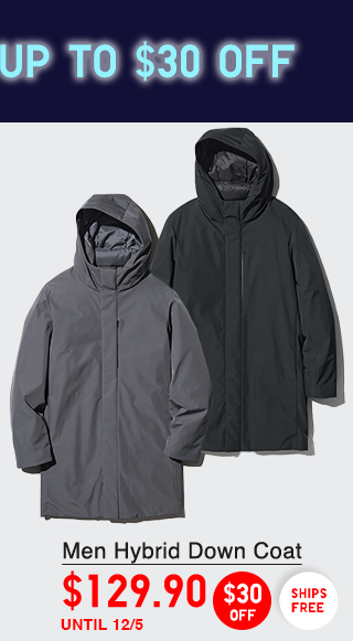 PDP2 - MEN HYBRID DOWN COAT