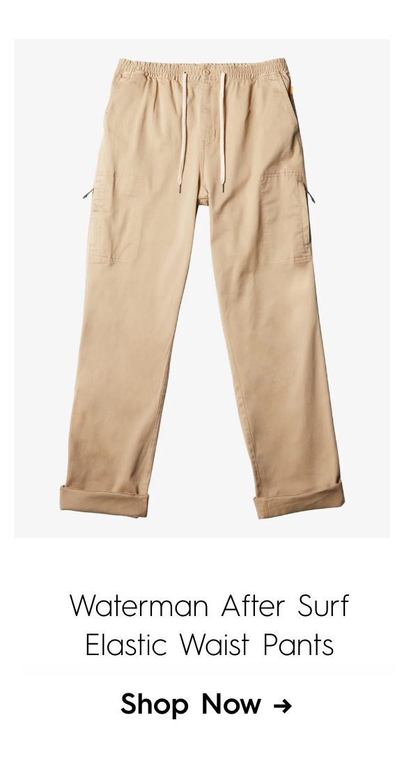 Waterman After Surf Elastic Waist Pants