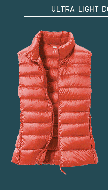 ULTRA LIGHT DOWN VEST $39.90