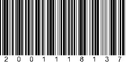 BARCODE | 2001118137