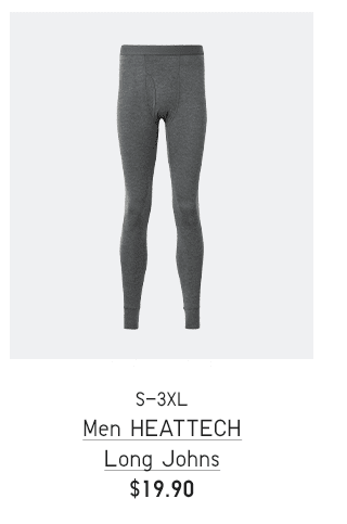 PDP10 - MEN HEATTECH LONG JOHNS