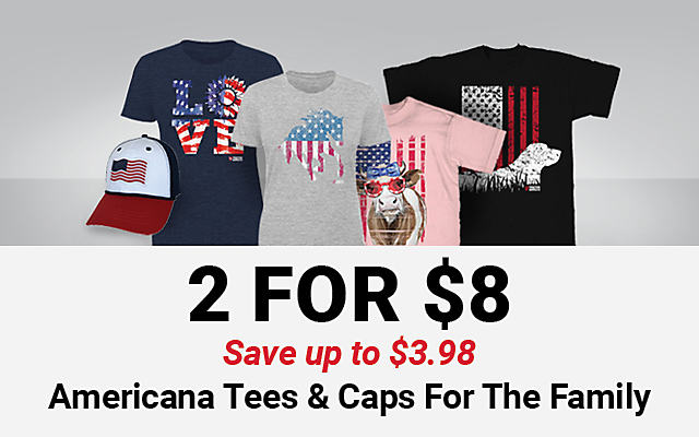 America Tees and Caps For The Family