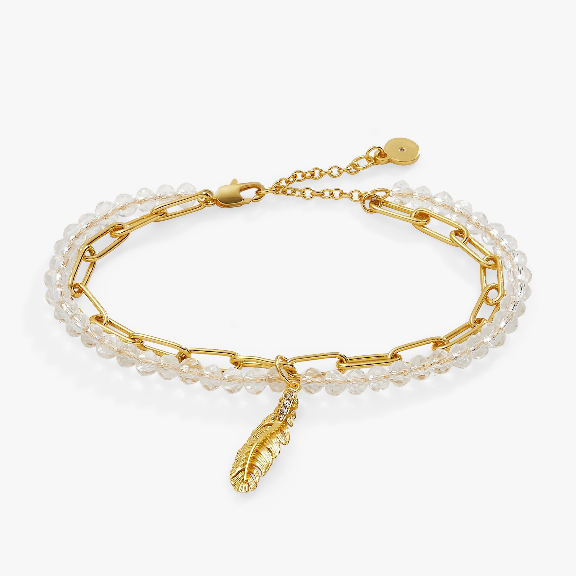 Image of Feather Chain Bracelet