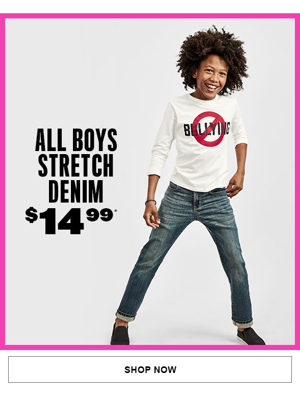 All Stretch Denim $14.99