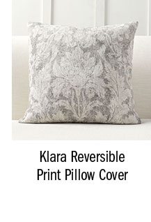 Klara Reversible Print Pillow Cover