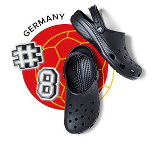 Germany - Black Classic Clogs