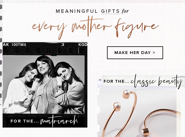 Click here to find meaningful Mother’s Day gifts for every type of mother figure. 