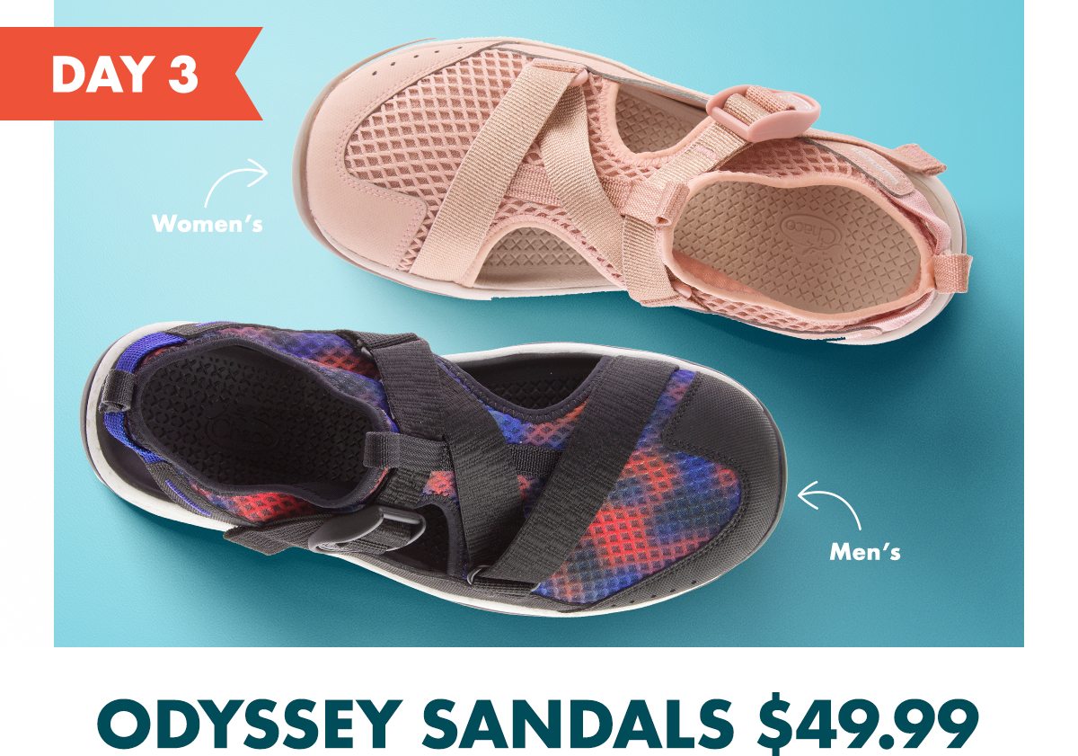 GARAGE SALE DAY 3 - ODYSSEY SANDAL - IMG