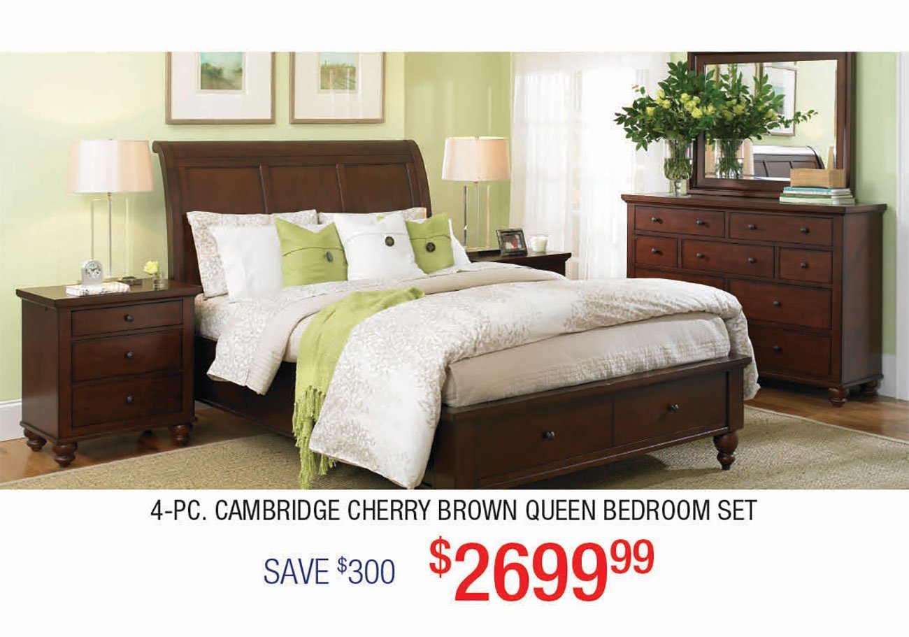 Cambridge-Cherry-Queen-Bedroom-Set