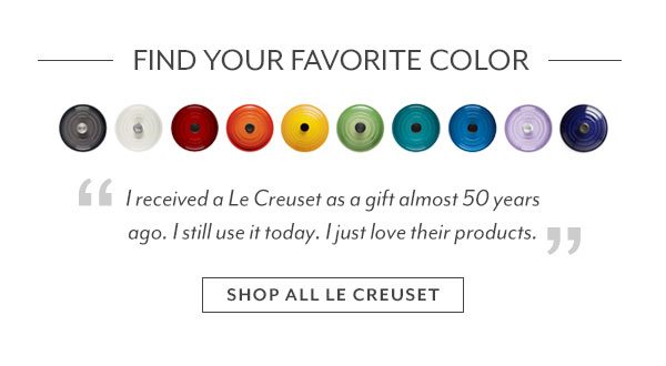 Shop All Le Creuset