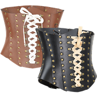 Isabella Leather Corset