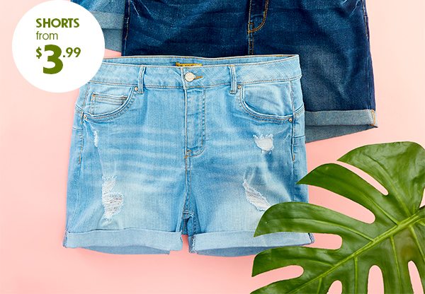 Shop Shorts from $3.99