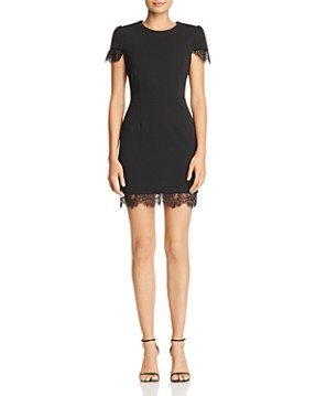 Betsey Johnson Scuba Crepe Mini Dress