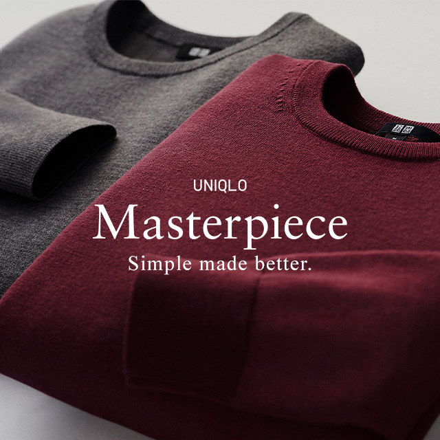 HERO - UNIQLO MASTERPIECE SIMPLE MADE BETTER