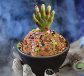 Bowl of ice cream