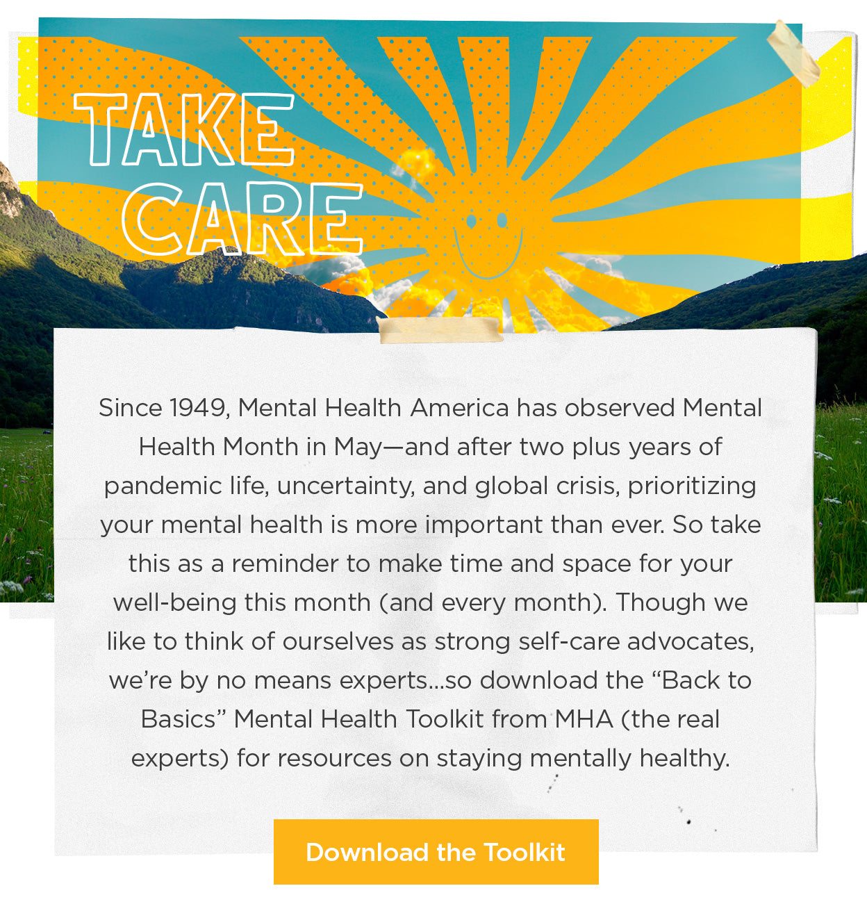 Download the Mental Health ToolKit from Mental Health America
