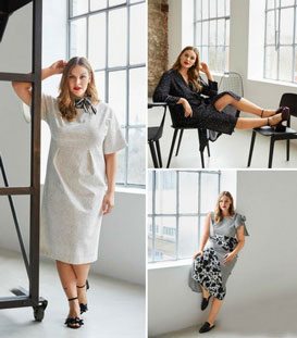 Black and White 6 Plus Size Patterns