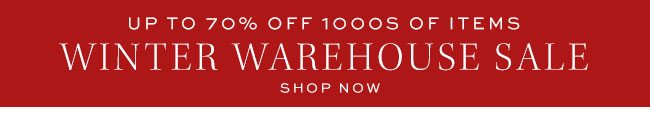 Winter Warehpuse Sale