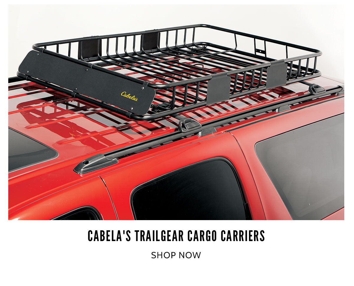 Cabela's trailgear store rooftop carrier