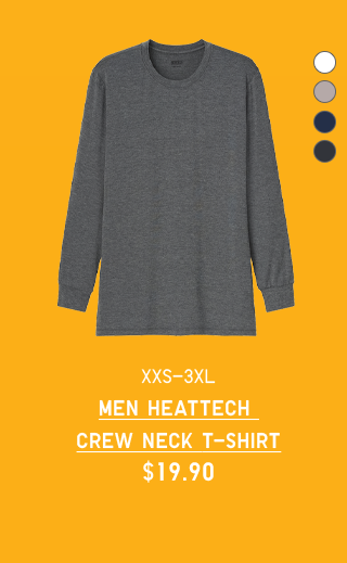 MEN HEATTECH CREW NECK T-SHIRT