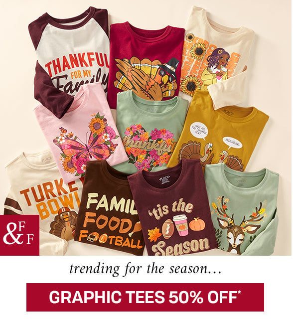 50% off Graphic Tees