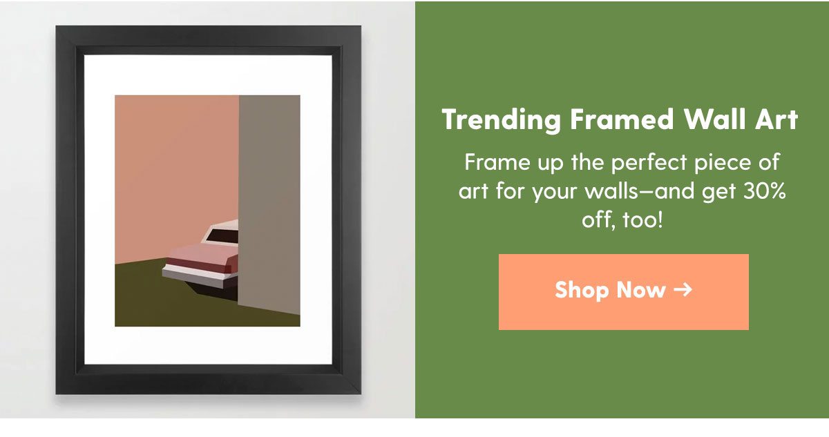 Trending Framed Wall Art > 