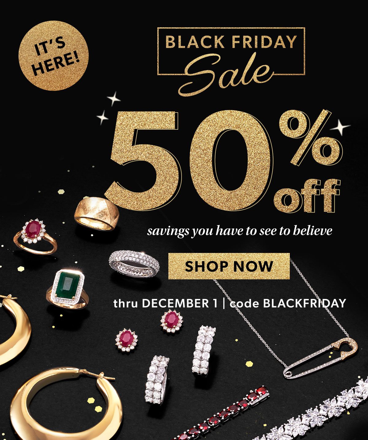 Black Friday Sale. 50% Off. Shop Now