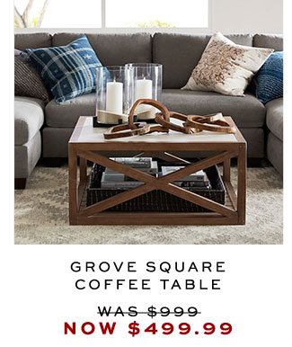 GROVE SQUARE COFFEE TABLE