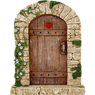 Cobblestone Fairy Door