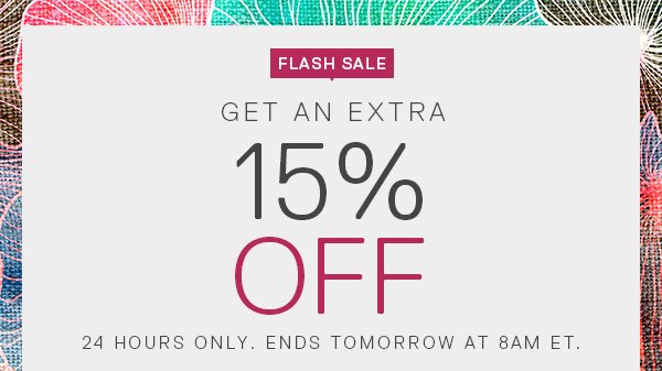 FLASH SALE