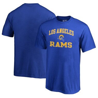 Los Angeles Rams NFL Pro Line by Fanatics Branded Youth Vintage Collection Victory Arch T-Shirt - Royal