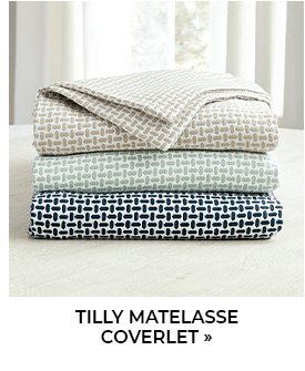 Tilly Matelasse Coverlet