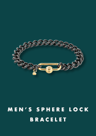 Men's Sphere Lock Bracelet