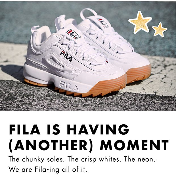 FILA IS HAVING (ANOTHER) MOMENT