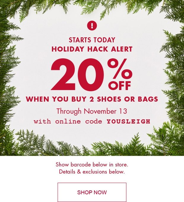 HOLIDAY HACK ALERT