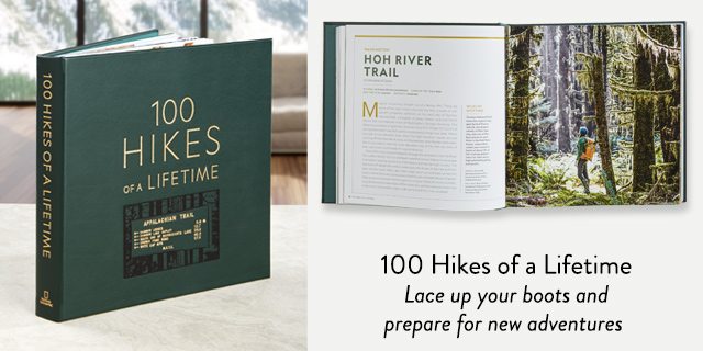 100 Hikes of a Lifetime Book