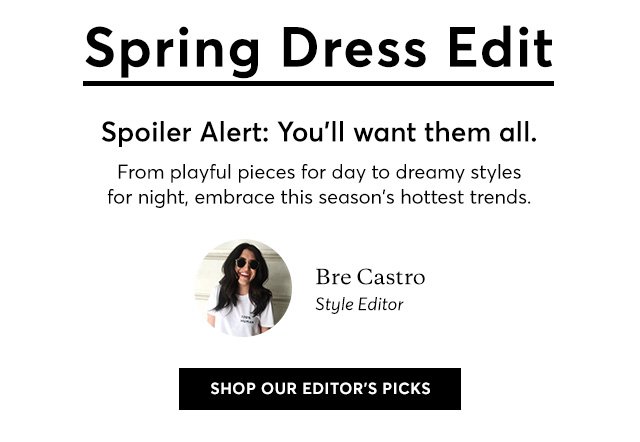 The Spring Dress Edit