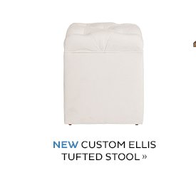  Custom Ellis Tufted Stool