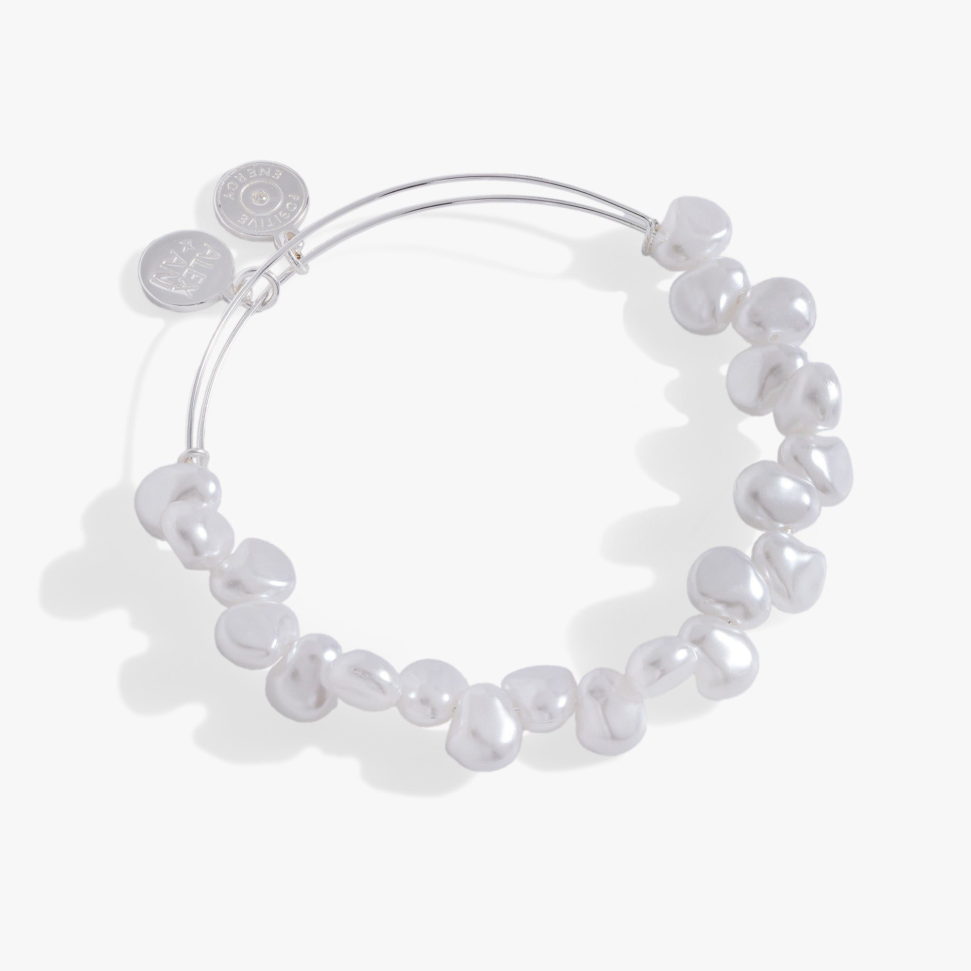 Image of Keshi Pearl Beaded Bangle