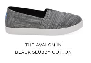 Black Slubby Cotton