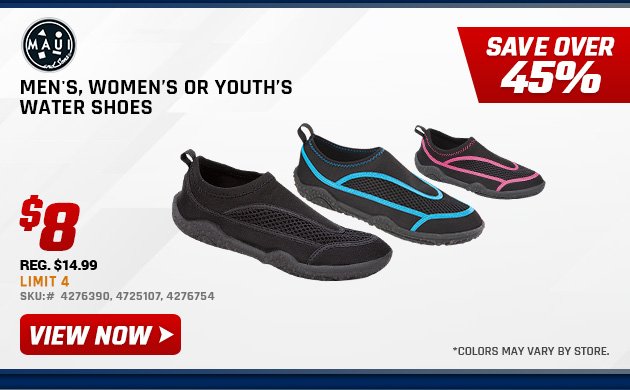 Maui & Sons Tide Men's, Women's or Youth's Water Shoes