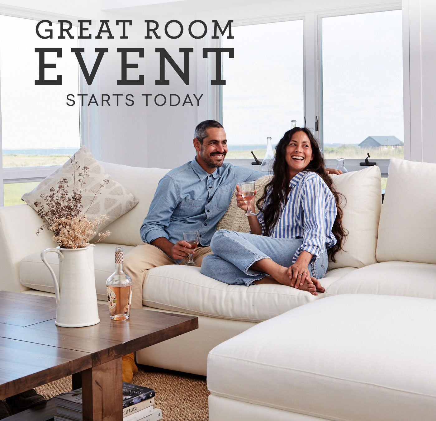 Great room event. Starts today.